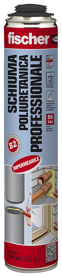 Schiuma poliuretanica professionale per pistola PUP 750 (1 Pz.)