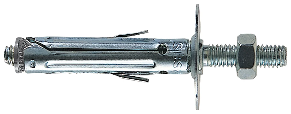 Tasselli in acciaio SBS 9/5 M6 con doppia vite (50 Pz.)