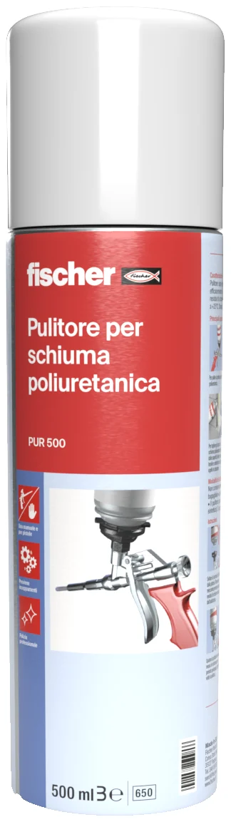 Pulitore per schiuma poliuretanica PUR 500 (1 Pz.)