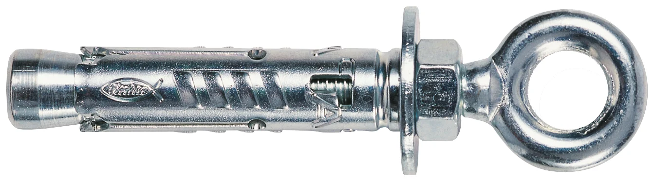 Tasselli in acciaio TA M 10 O con occhiolo (25 Pz.)