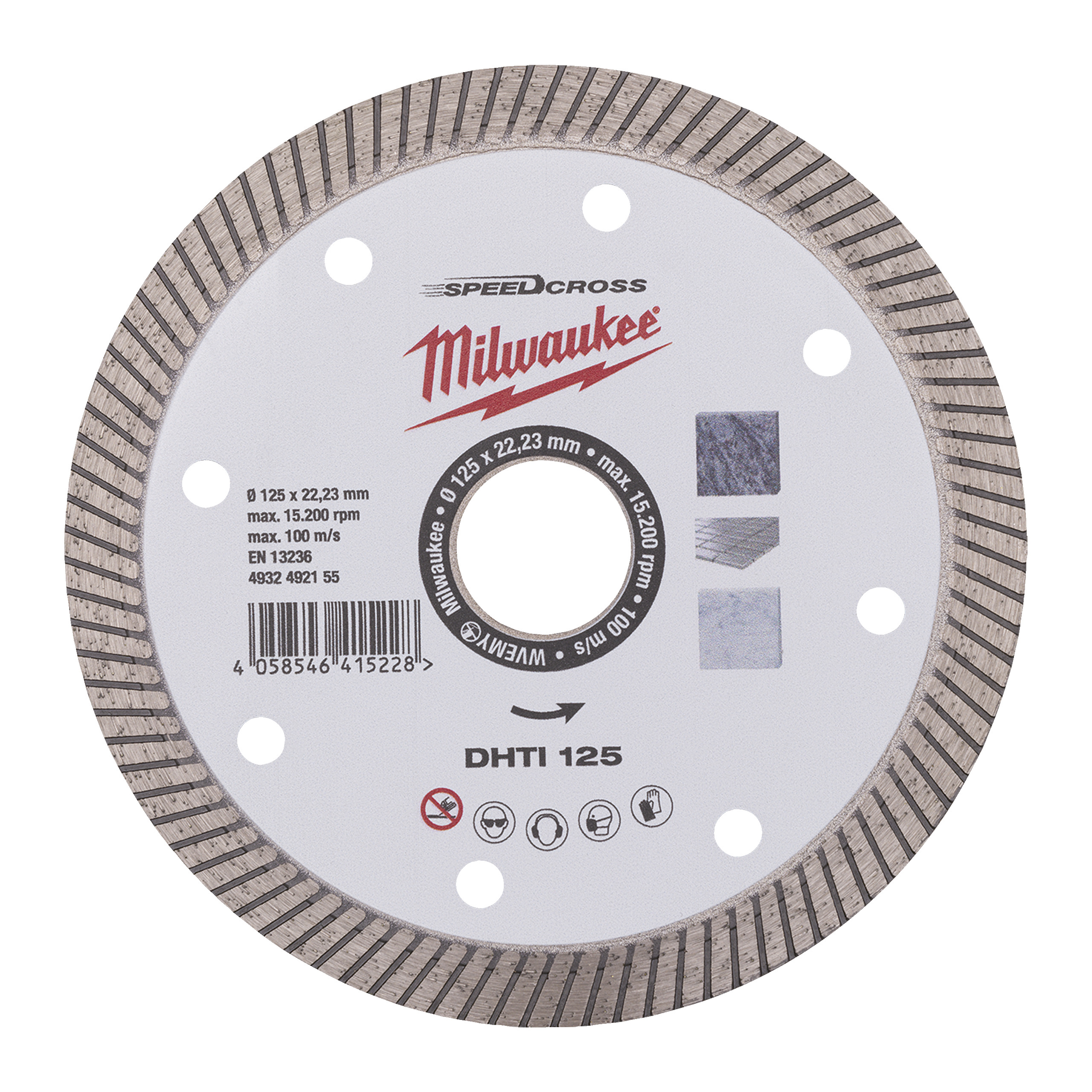 DISCO DIAM SPEEDCROSS DHTI 125MM
