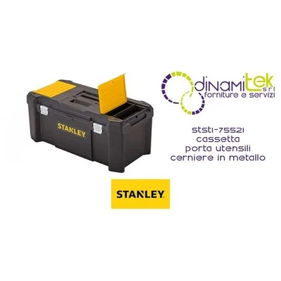 Cassetta porta utensili Essential Stanley con cerniera in metallo (STST1-75521)